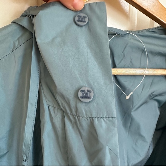 Sold!on Ebay Runway MaxMara Label-cut Miki Silk HoodedTaffeta Parka Jacket Sz:Xs - Picture 15 of 17